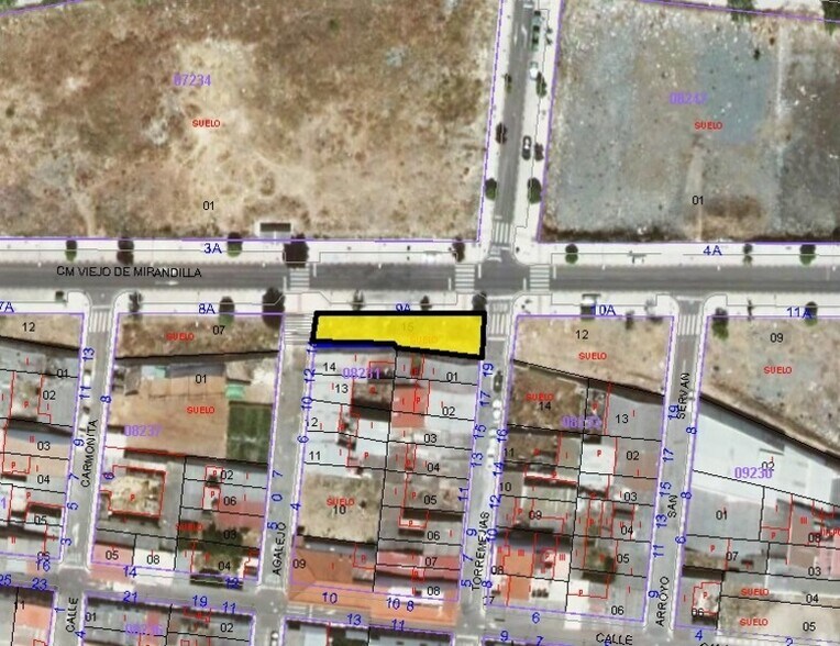 Camino Viejo de Mirandilla, Mérida, Badajoz en venta - Plano de la planta - Imagen 1 de 9