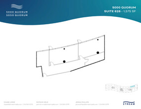 5000 Quorum Dr, Dallas, TX en alquiler Plano de la planta- Imagen 1 de 1