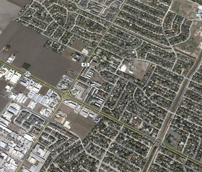 6262 Weber Rd, Corpus Christi, TX en alquiler - Plano de solar - Imagen 3 de 11