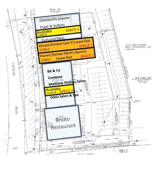 62-74 Lasalle Rd, West Hartford, CT en alquiler - Plano del sitio - Imagen 3 de 3