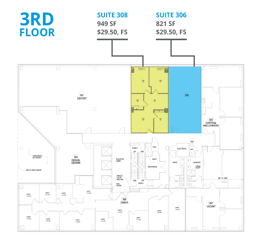 8737 Colesville Rd, Silver Spring, MD en alquiler Plano de la planta- Imagen 1 de 1