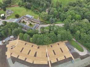 Dalkeith Country Park, Dalkeith, MLN - Aérea vista de mapa