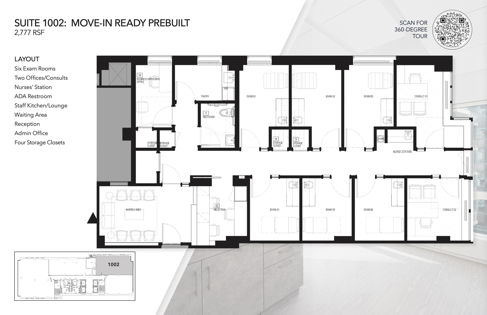 110 E 60th St, New York, NY en alquiler Plano de la planta- Imagen 1 de 8