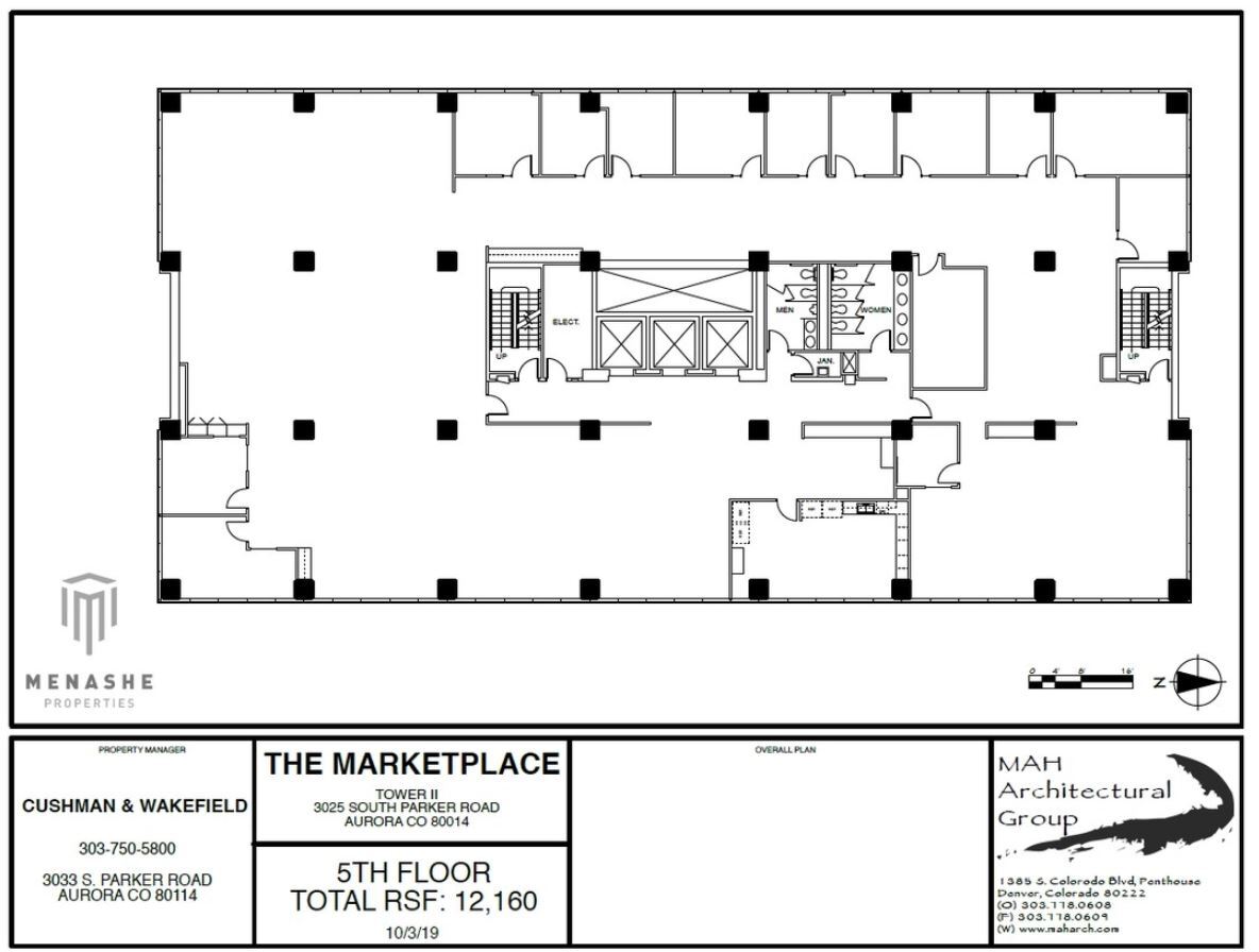 3025 S Parker Rd, Aurora, CO en alquiler Plano de la planta- Imagen 1 de 1