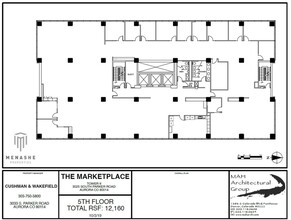 3025 S Parker Rd, Aurora, CO en alquiler Plano de la planta- Imagen 1 de 1