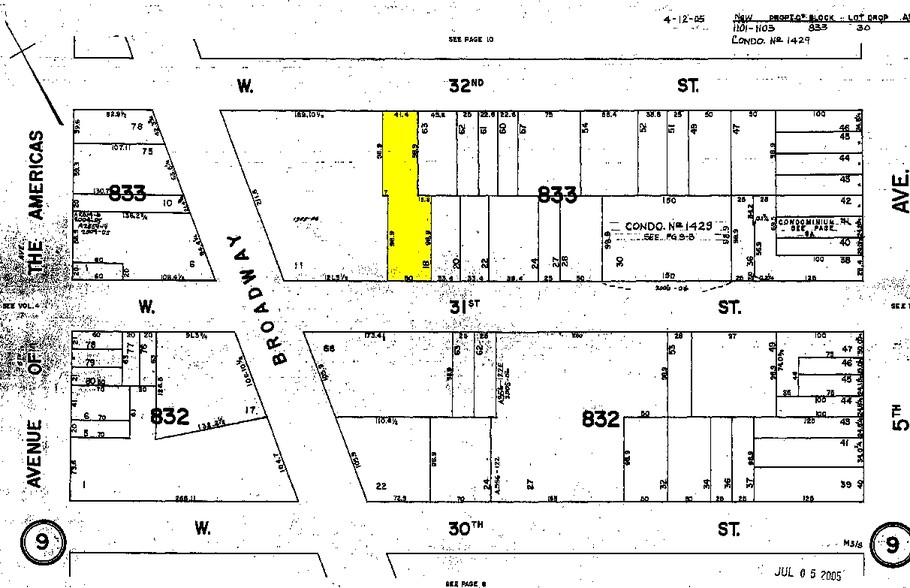 39-41 W 31st St, New York, NY en alquiler - Plano de solar - Imagen 2 de 8