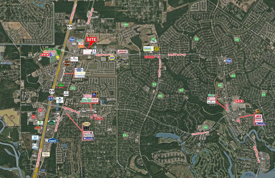 NEC Northpark Drive & Tx 494 Loop, Kingwood, TX en venta - Foto del edificio - Imagen 3 de 9