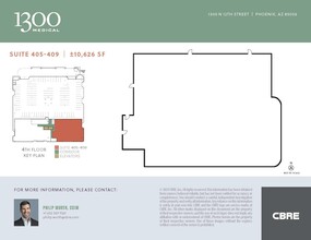 1300 N 12th St, Phoenix, AZ en alquiler Plano de la planta- Imagen 1 de 1