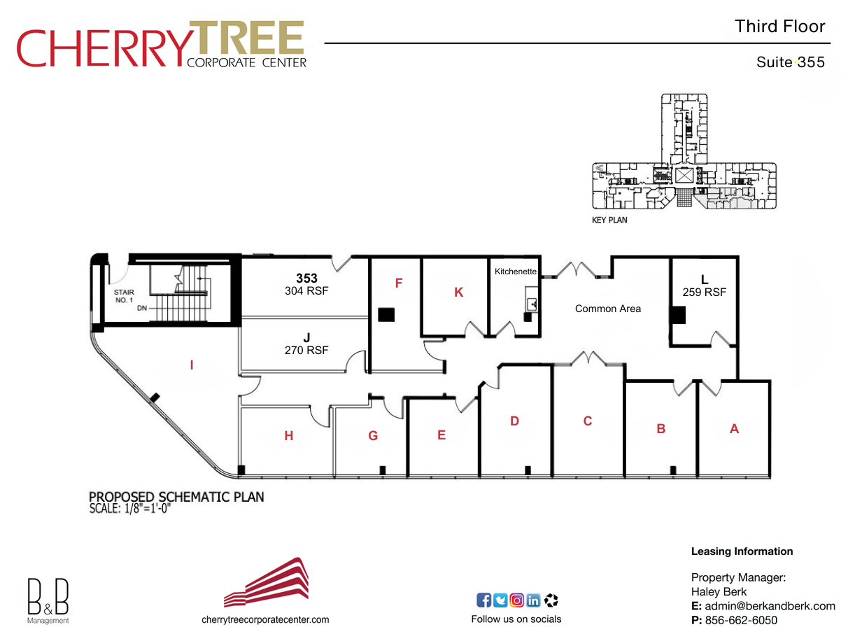 535 Route 38, Cherry Hill, NJ en alquiler Plano de la planta- Imagen 1 de 1