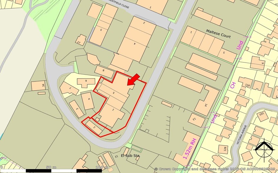 Rawreth Lane, Rayleigh en venta - Plano de solar - Imagen 3 de 4