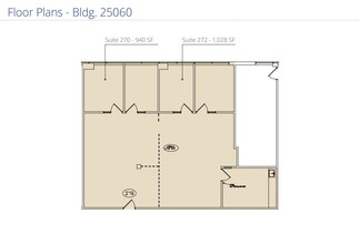 25031-25061 Avenue Stanford, Valencia, CA en alquiler Plano de la planta- Imagen 1 de 1