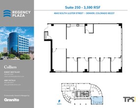 4643 S Ulster St, Denver, CO en alquiler Plano de la planta- Imagen 2 de 2