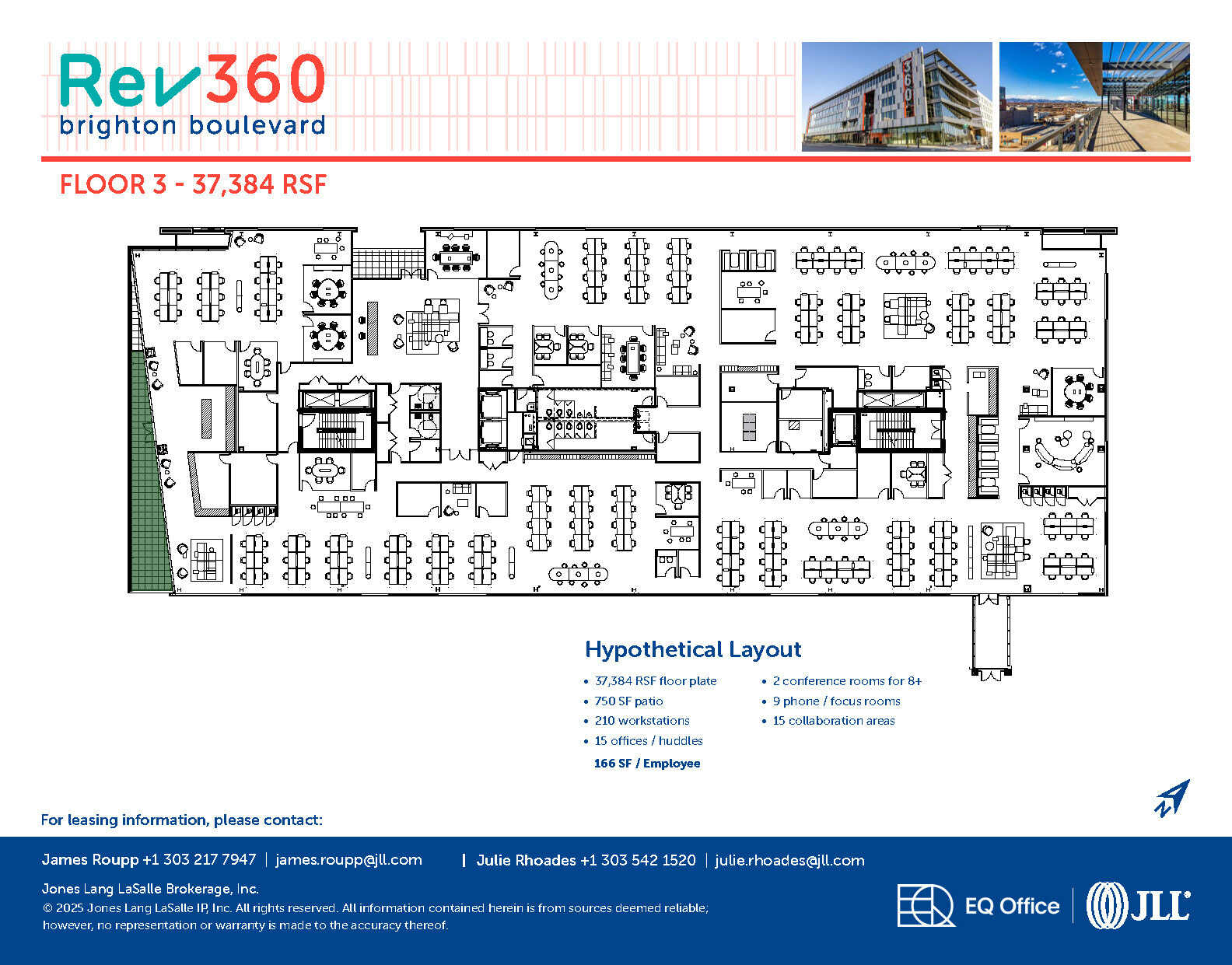 3600 Brighton Blvd, Denver, CO en alquiler Plano de la planta- Imagen 1 de 2