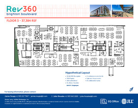 3600 Brighton Blvd, Denver, CO en alquiler Plano de la planta- Imagen 1 de 2