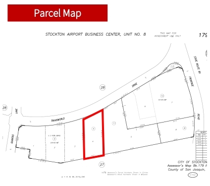 3066 Transworld Dr, Stockton, CA en venta - Plano de solar - Imagen 2 de 2