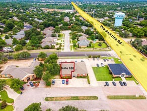 9289 Huntington Sq, North Richland Hills, TX - VISTA AÉREA  vista de mapa