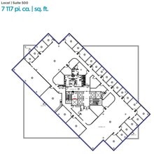 6505 Rte Transcanadienne, Montréal, QC en alquiler Plano de la planta- Imagen 1 de 1