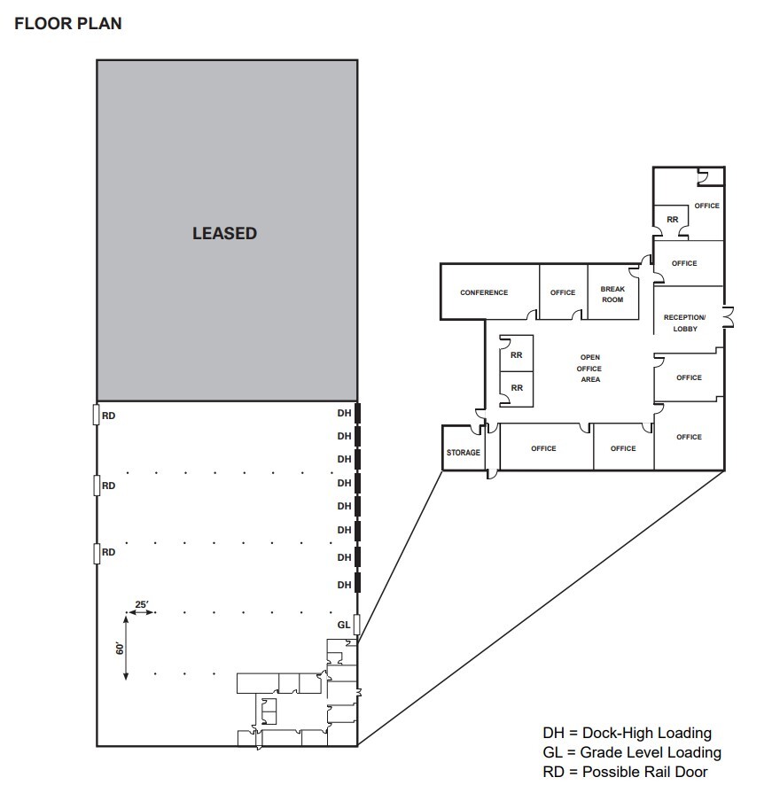 3940 Seaport Blvd, West Sacramento, CA en alquiler Plano de la planta- Imagen 1 de 2