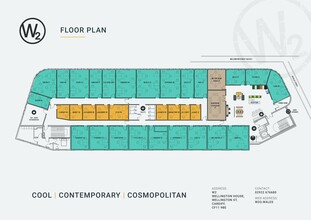 1-9 Wellington St, Cardiff en alquiler Plano del sitio- Imagen 1 de 18