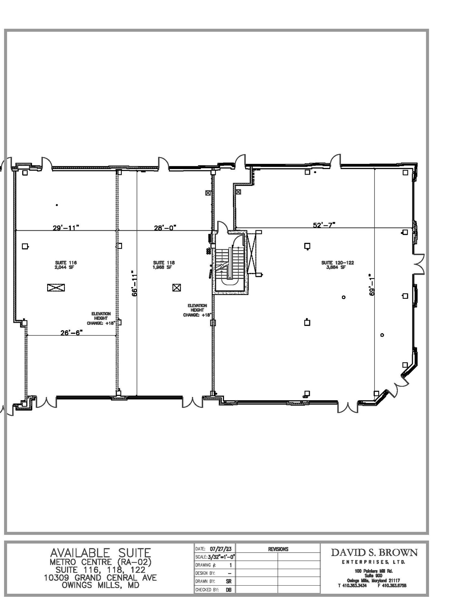 Painters Mill Rd, Owings Mills, MD en alquiler Plano de la planta- Imagen 1 de 1