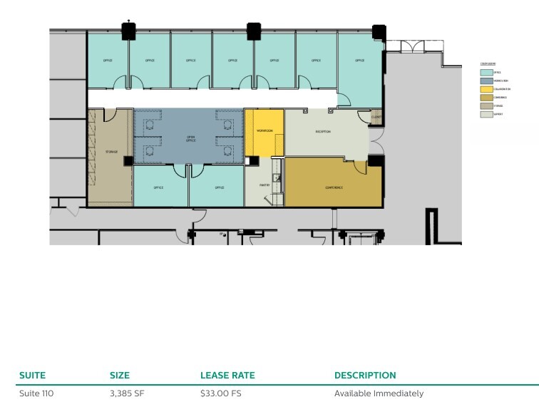 11325 Random Hills Rd, Fairfax, VA en alquiler Plano de la planta- Imagen 1 de 1