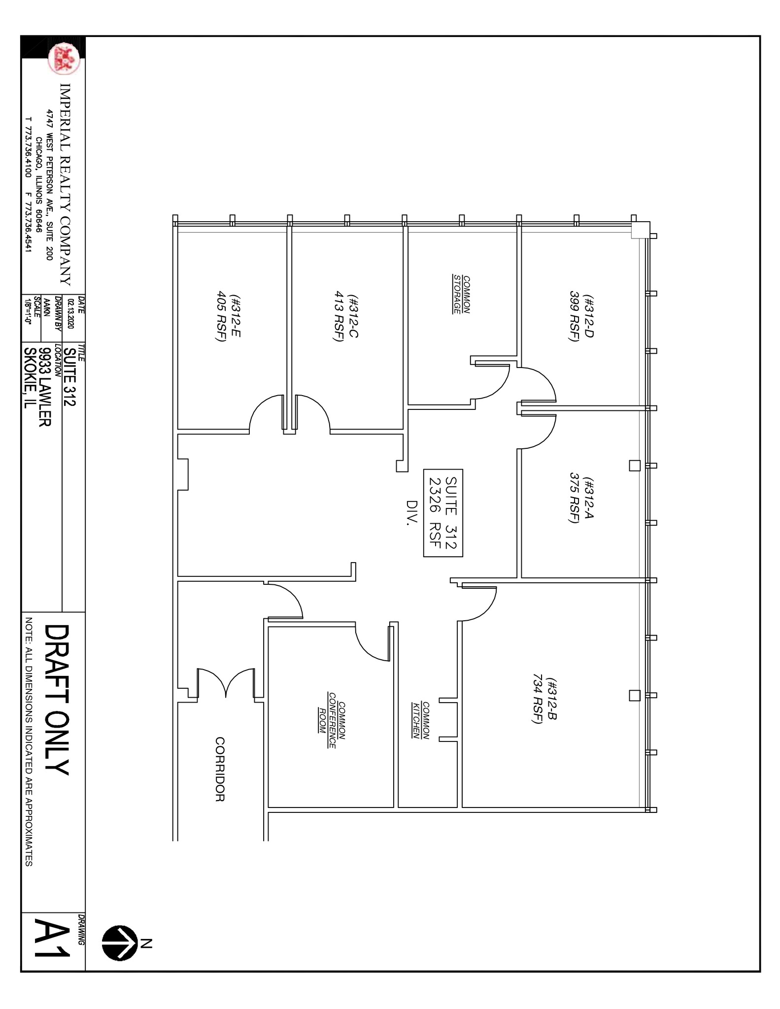 9933 Lawler Ave, Skokie, IL en alquiler Plano del sitio- Imagen 1 de 1