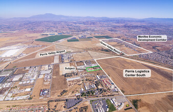 190 W Mapes Rd, Perris, CA - VISTA AÉREA  vista de mapa - Image1