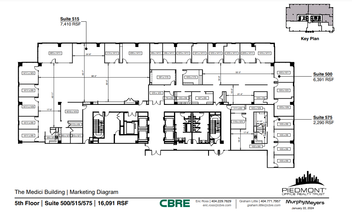 3284 Northside Pky, Atlanta, GA en alquiler Plano de la planta- Imagen 1 de 1