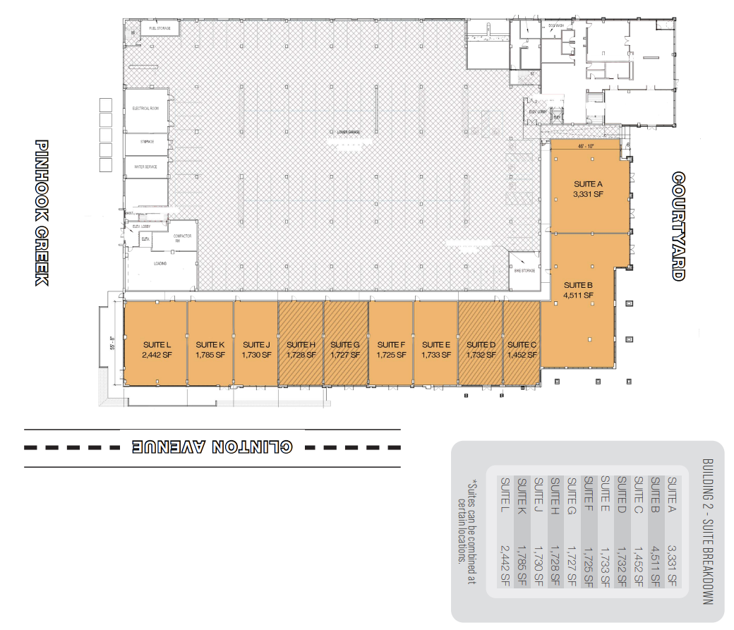 512 Clinton Ave W, Huntsville, AL en alquiler Plano de la planta- Imagen 1 de 1