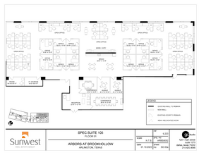 2201 E Lamar Blvd, Arlington, TX en alquiler Plano de la planta- Imagen 2 de 3