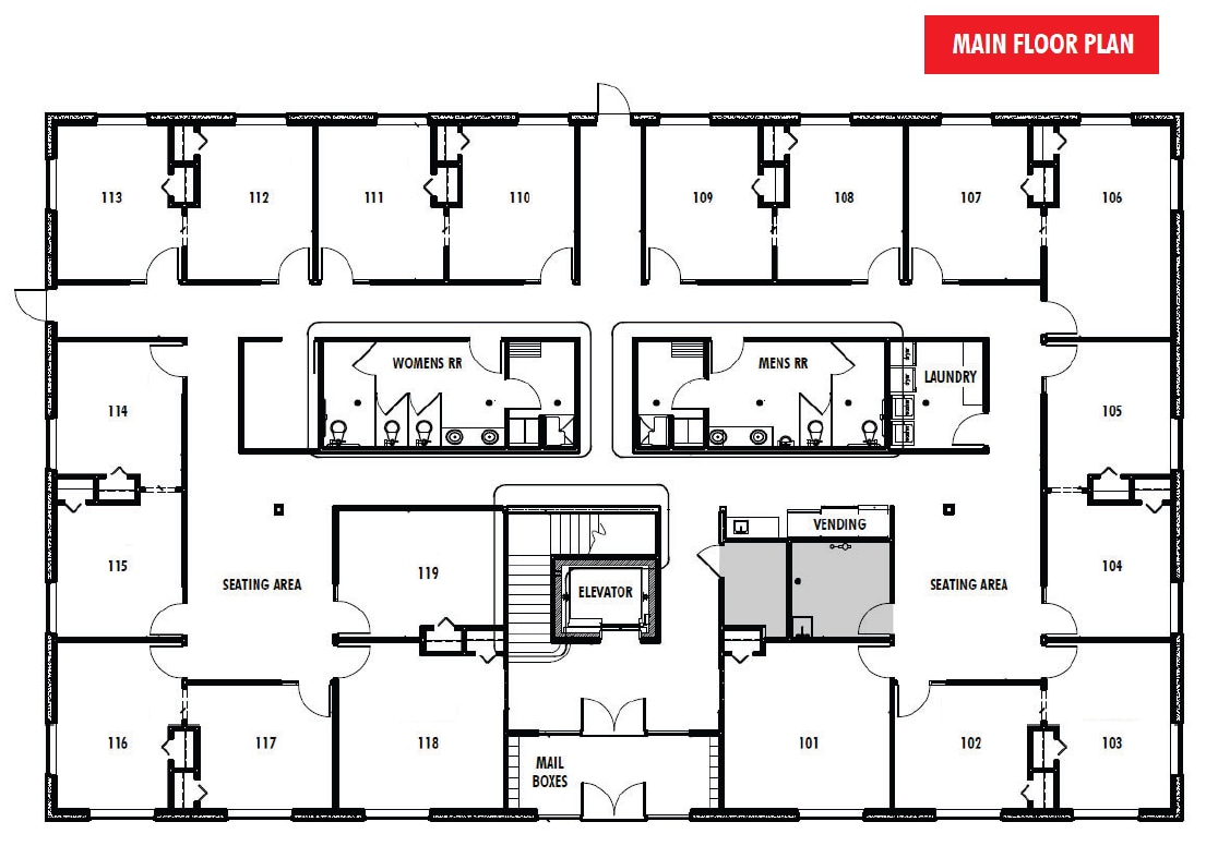 6045 Lipan St, Denver, CO en alquiler Plano de la planta- Imagen 1 de 22