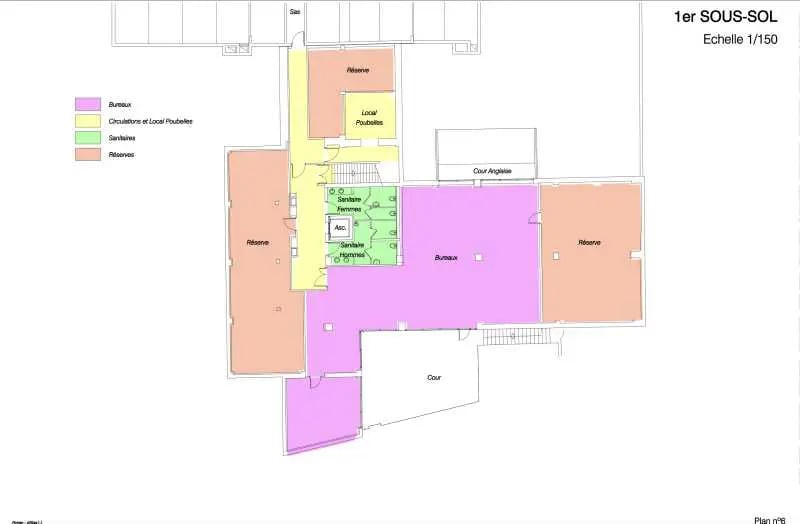 41-47 Rue Victor Hugo, Bois-Colombes en alquiler Plano de la planta- Imagen 1 de 1