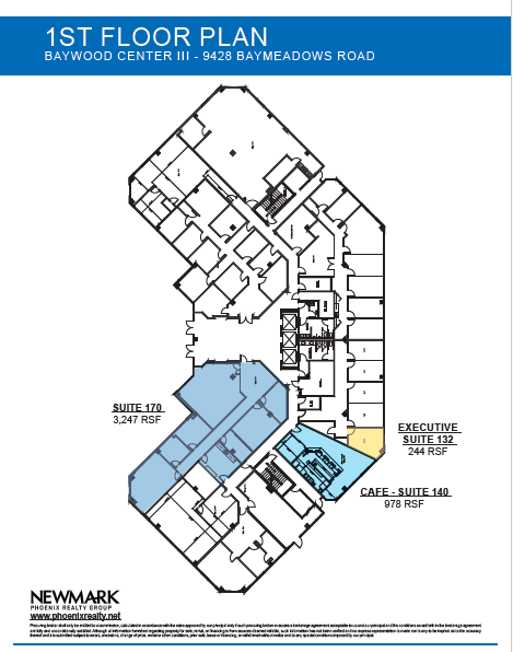 9428 Baymeadows Rd, Jacksonville, FL en alquiler Plano de la planta- Imagen 1 de 1