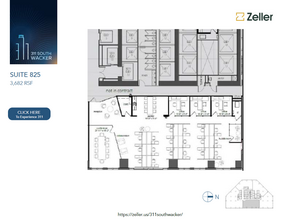 311 S Wacker Dr, Chicago, IL en alquiler Plano de la planta- Imagen 1 de 2