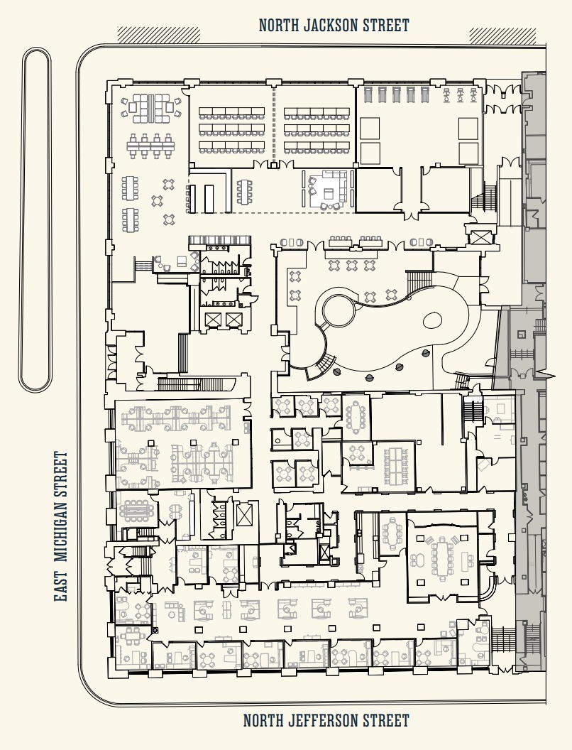 507 E Michigan St, Milwaukee, WI en alquiler Plano de la planta- Imagen 1 de 1