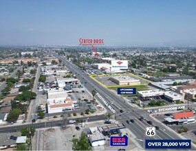 333 E Foothill Blvd, Rialto, CA - VISTA AÉREA  vista de mapa - Image1