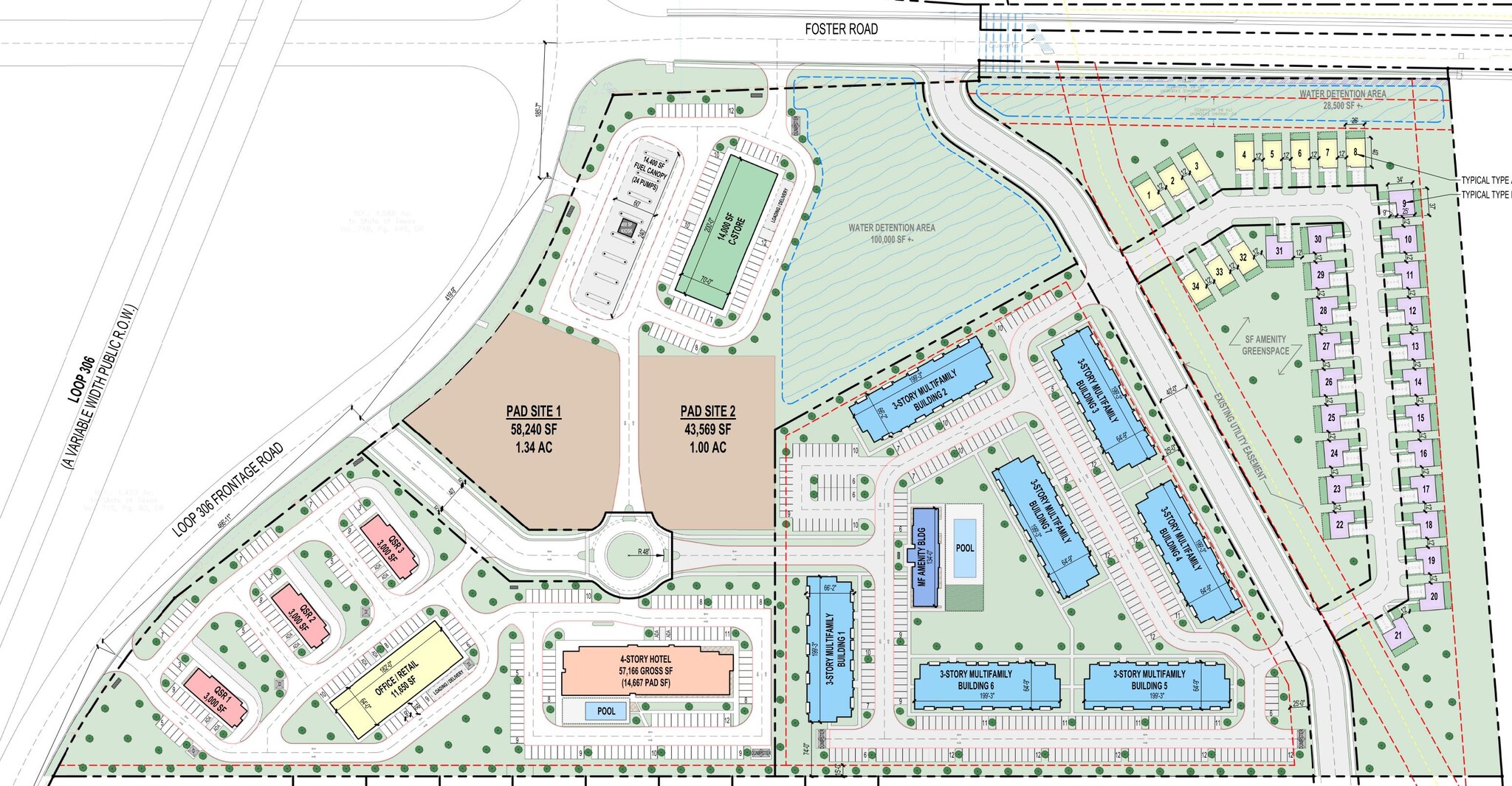 Loop 306 & Foster Rd, San Angelo, TX en venta Foto del edificio- Imagen 1 de 7