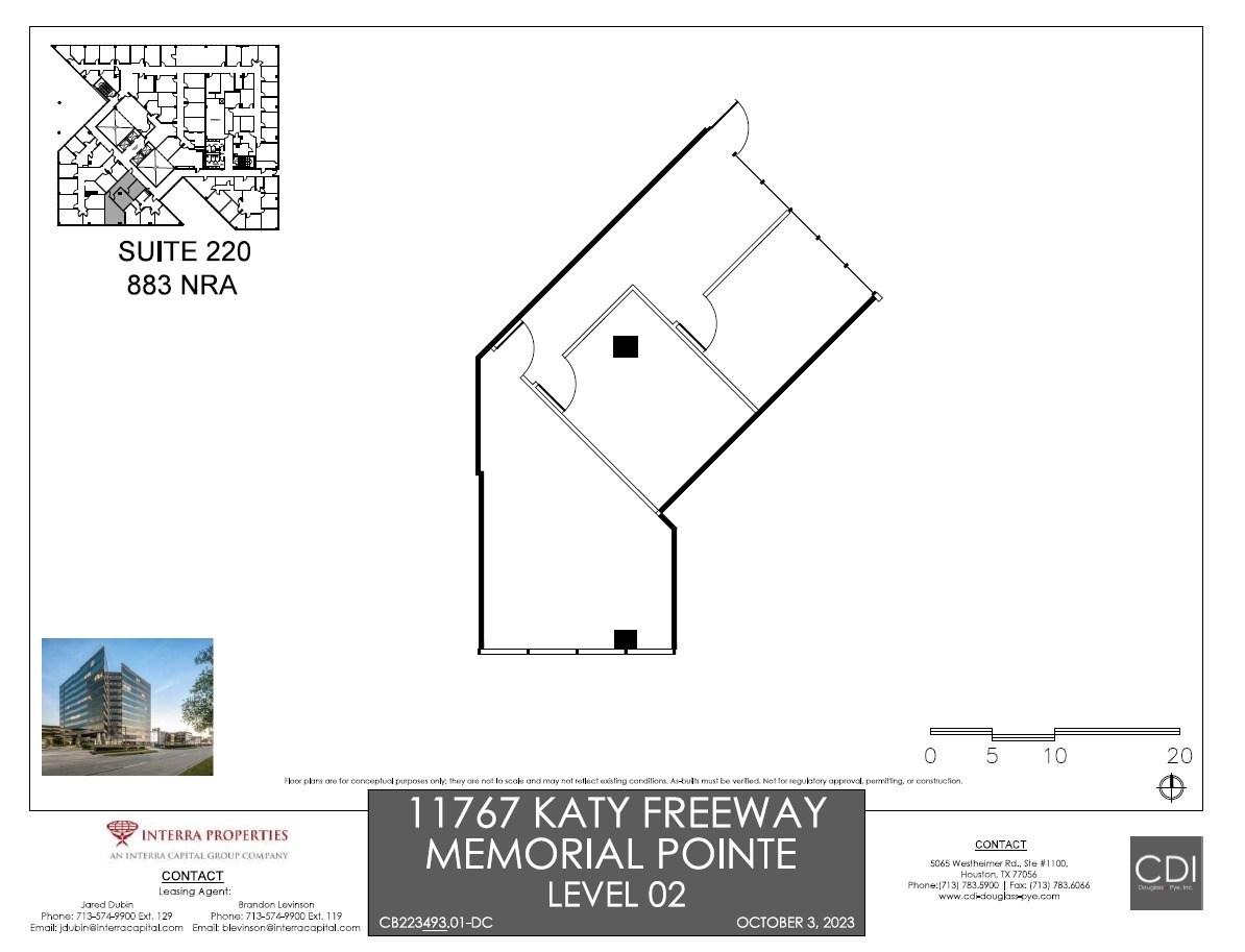 11767 Katy Fwy, Houston, TX en alquiler Plano de la planta- Imagen 1 de 1