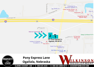 Más detalles para 101 Pony Express Ln, Ogallala, NE - Terrenos en alquiler