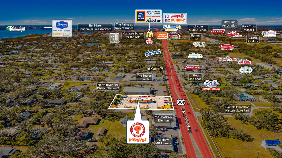 3707 US Highway 301 N, Ellenton, FL en venta - Foto del edificio - Imagen 3 de 5