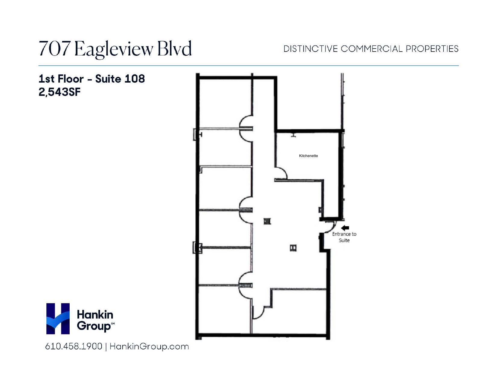 505 Eagleview Blvd, Exton, PA en alquiler Plano de la planta- Imagen 1 de 8