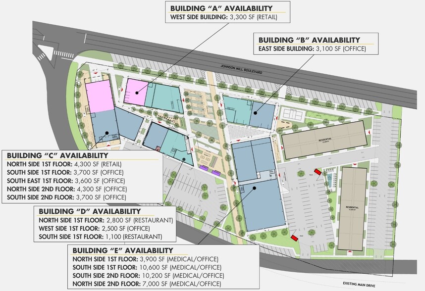 00 Johnson Mill Blvd, Fayetteville, AR en alquiler - Plano del sitio - Imagen 3 de 7