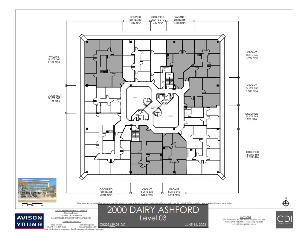 2000 S Dairy Ashford Rd, Houston, TX en alquiler Plano de la planta- Imagen 1 de 1