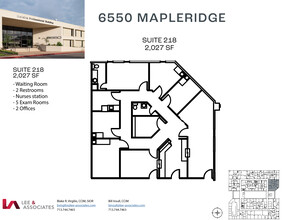 6550 Mapleridge St, Houston, TX en alquiler Plano de la planta- Imagen 1 de 1