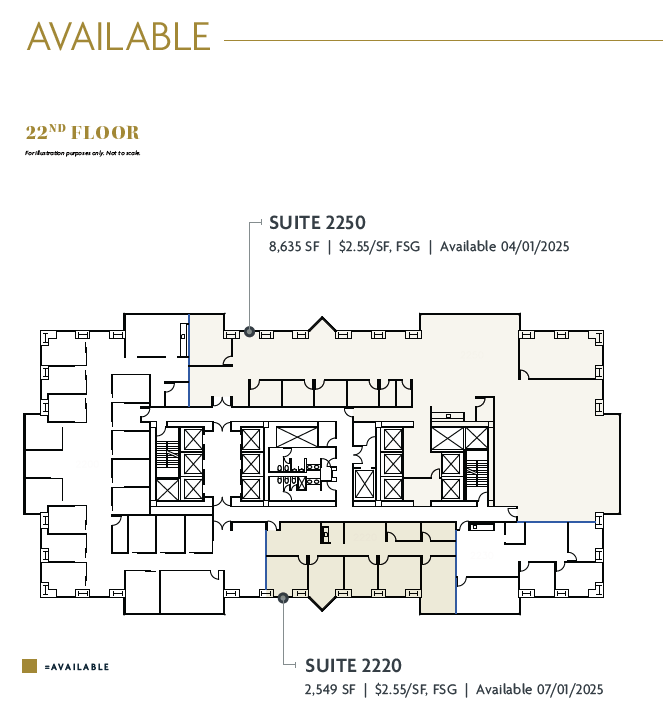 750 B St, San Diego, CA en alquiler Plano de la planta- Imagen 1 de 1