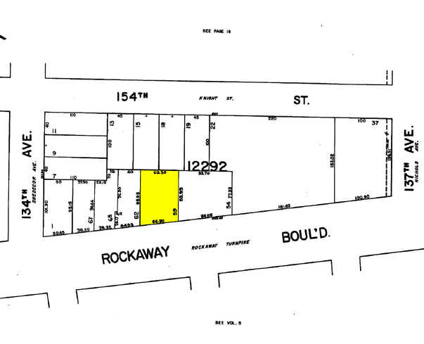 153-39 Rockaway Blvd, Jamaica, NY en alquiler - Plano de solar - Imagen 2 de 8