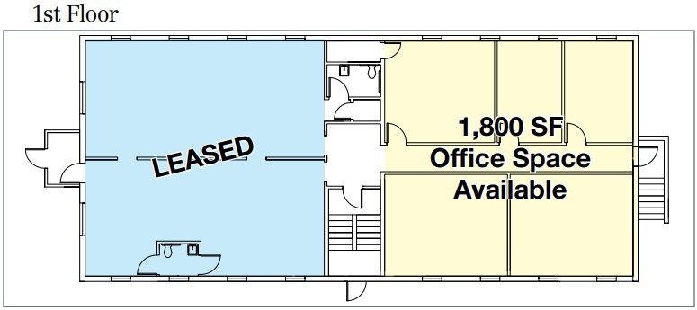 418 E Lancaster Ave, Wayne, PA en alquiler Plano de la planta- Imagen 1 de 1