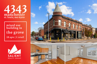 Más detalles para 4343-4353 Manchester Ave, Saint Louis, MO - Edificios residenciales en venta