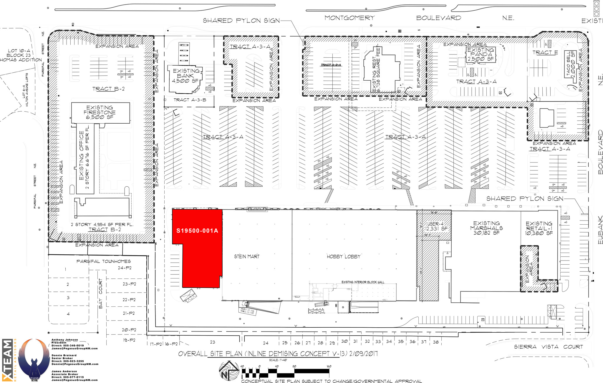 9500 Montgomery Blvd NE, Albuquerque, NM en alquiler Plano del sitio- Imagen 1 de 1