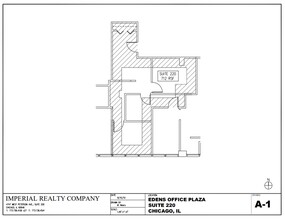 4801 W Peterson Ave, Chicago, IL en alquiler Plano de la planta- Imagen 1 de 5